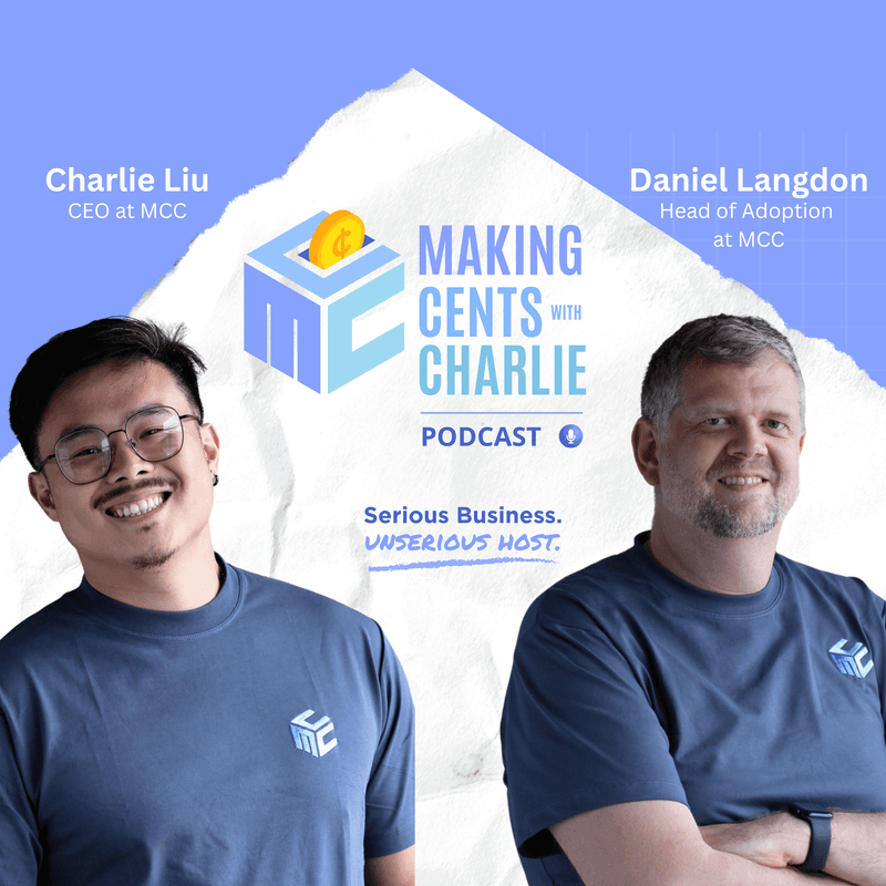 Making Cents with Charlie artwork, episode 10, with Daniel Langdon